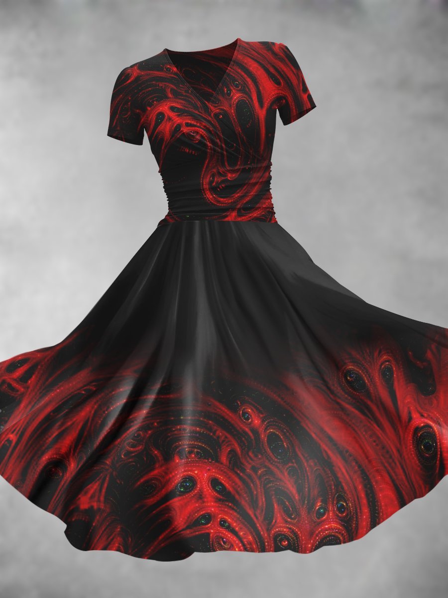 🎃 2025 New Halloween Horror-Themed Dress – Spooky & Stylish Costume for the Season 🕸️