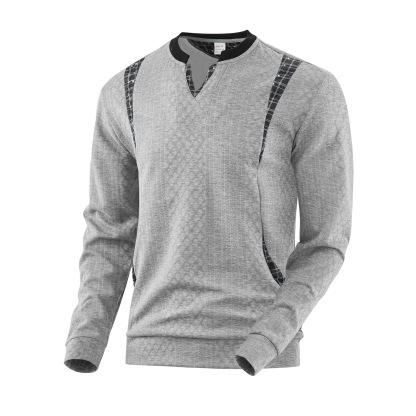 Men’s Fashionable Cotton V-Neck Sweater