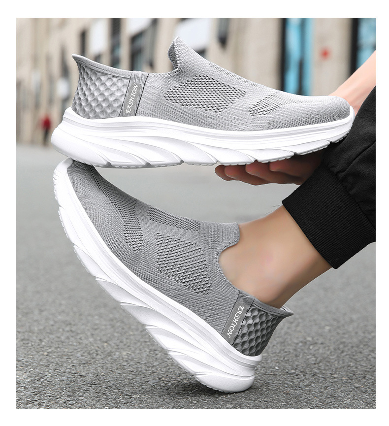 🔥2025 NEW Men's Orthopedic Anti-Slip Lightweight Sports Loafers