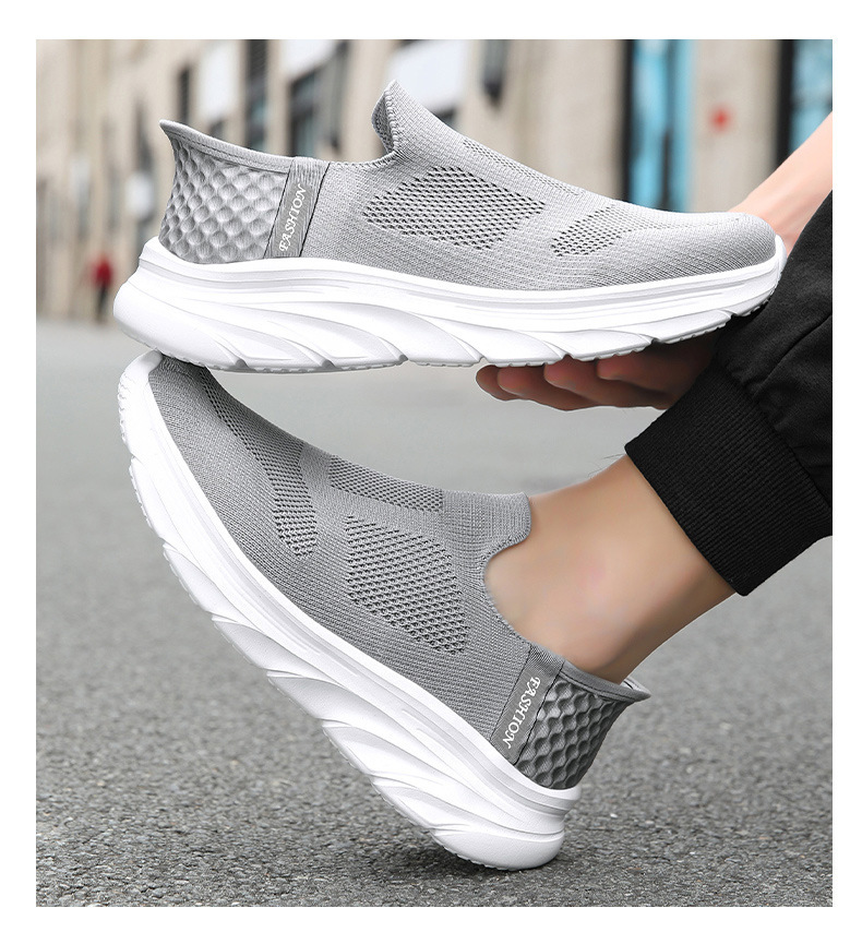 🔥2025 NEW Men's Orthopedic Anti-Slip Lightweight Sports Loafers