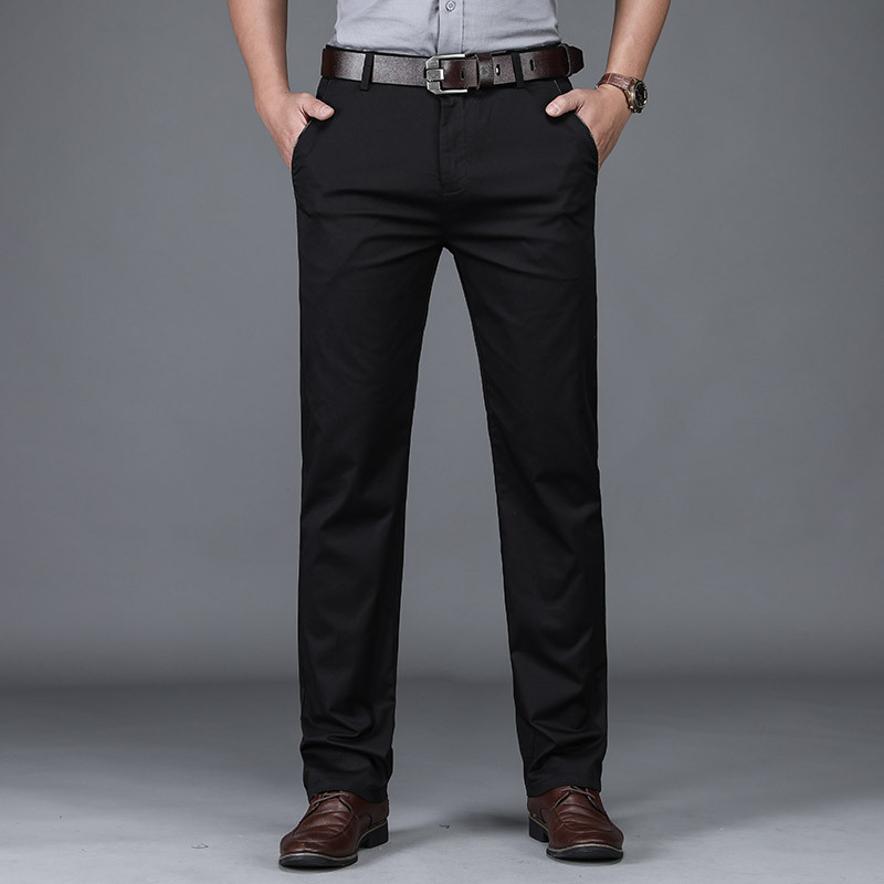 Classic Style Summer Men's Thin Cotton Casual Pants