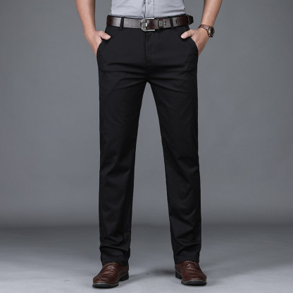 Classic Style Summer Men's Thin Cotton Casual Pants