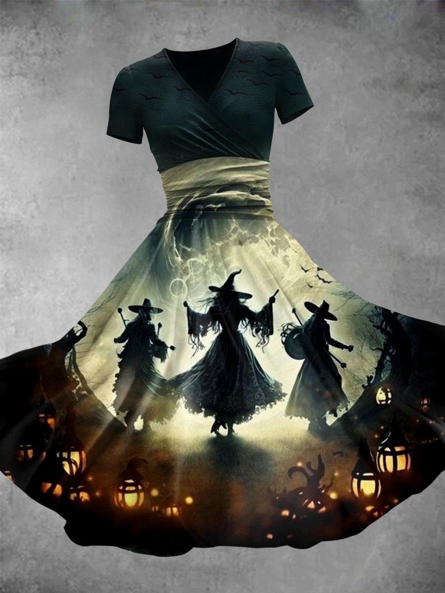 🎃 2025 New Halloween Horror-Themed Dress – Spooky & Stylish Costume for the Season 🕸️