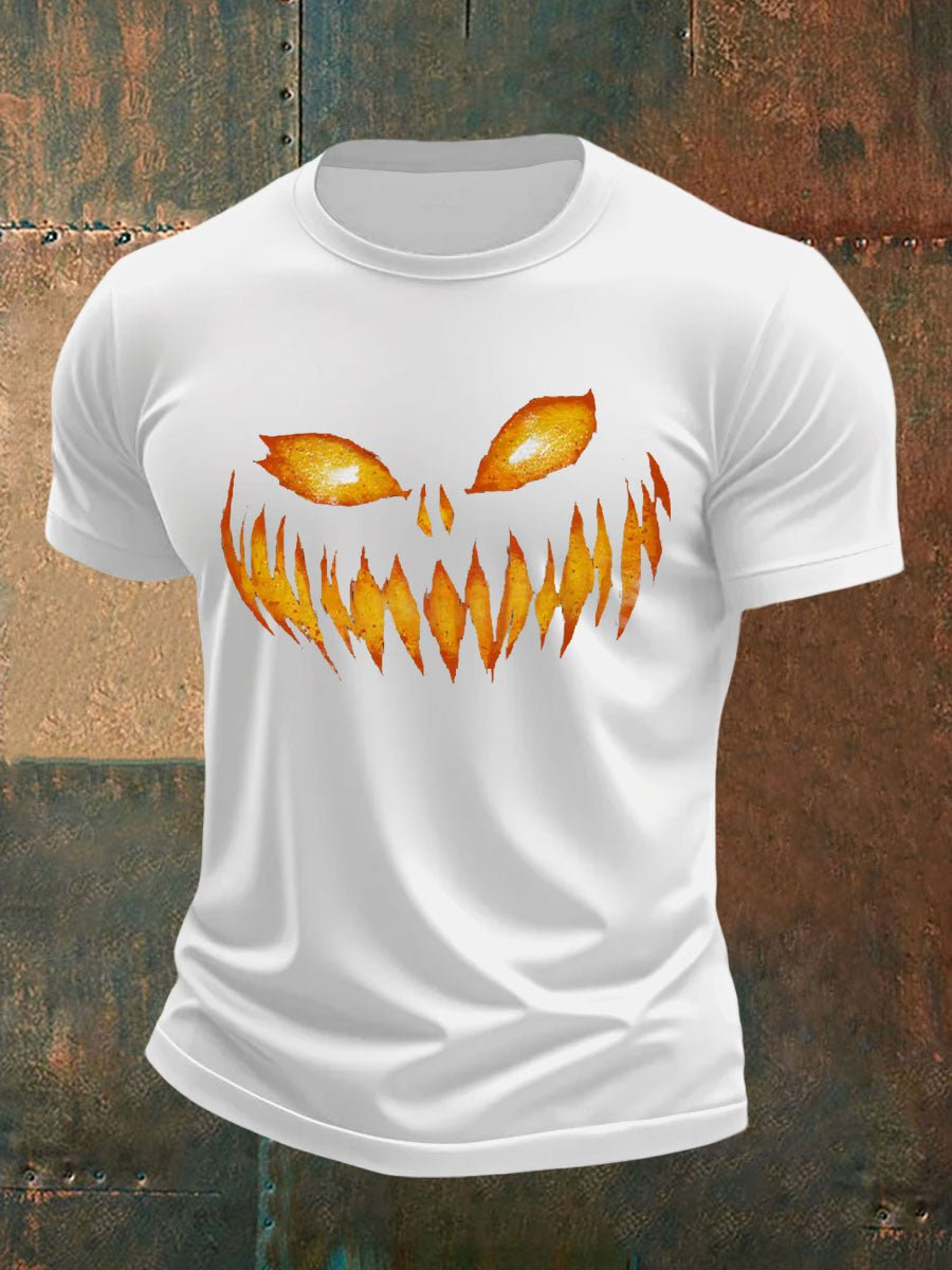 Men's Halloween 3D Print Funny T-Shirt Short Sleeve