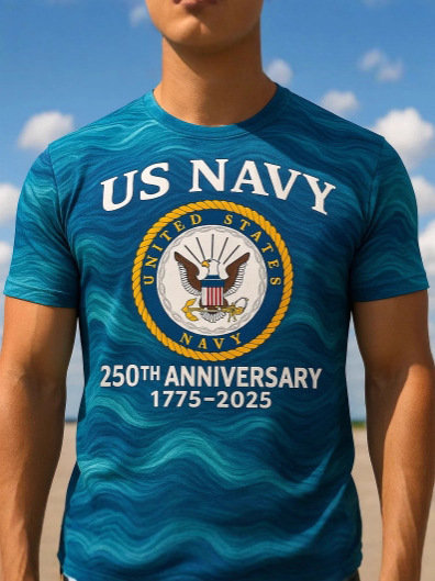 🎖️Cotton Top with U.S. Armed Forces 250th Anniversary Design