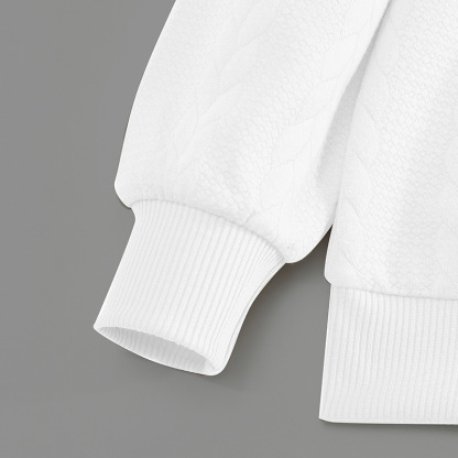 Men’s Retro Loose-Fit Stand Collar Knit Pullover – Heavyweight & Casual