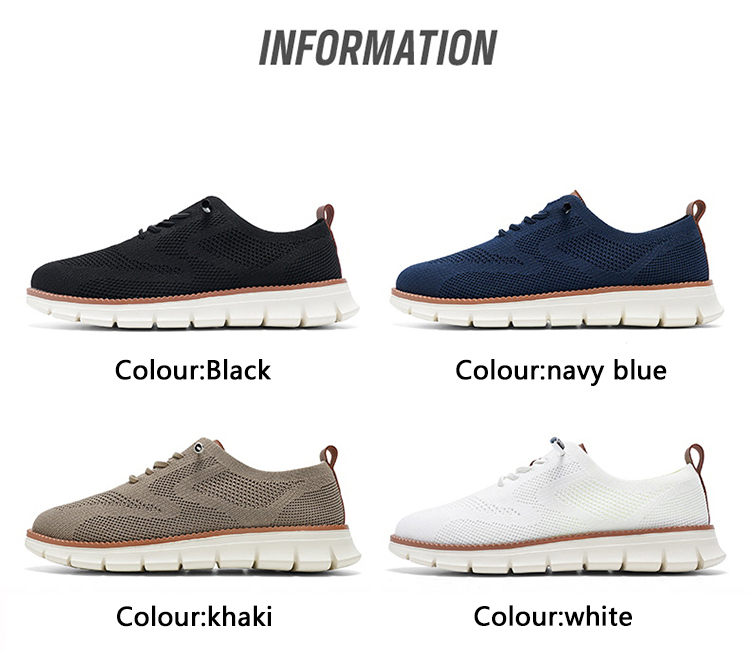 Men's casual sports shoes - arch support non-slip wear-resistant breathable cushioning multifunctional casual sports shoes