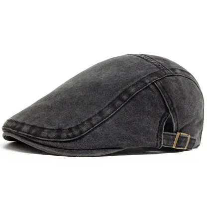 Zion | Vintage Beret-Dark Blue