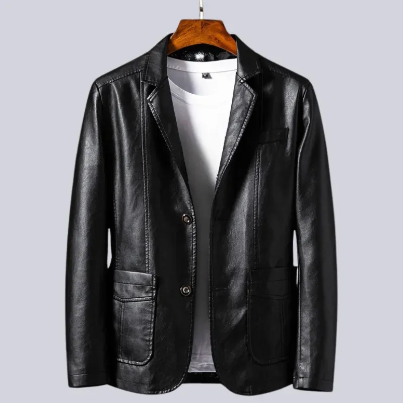 Calfskin Leather Jacket