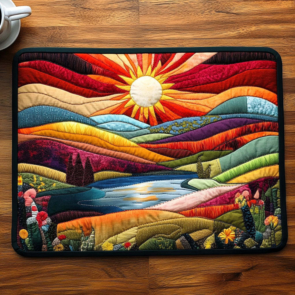 Valley Radiance Quilted Placemat NCU0NT3445