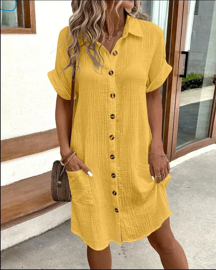 Women's Casual and Elegant Stylish Polo Dress
