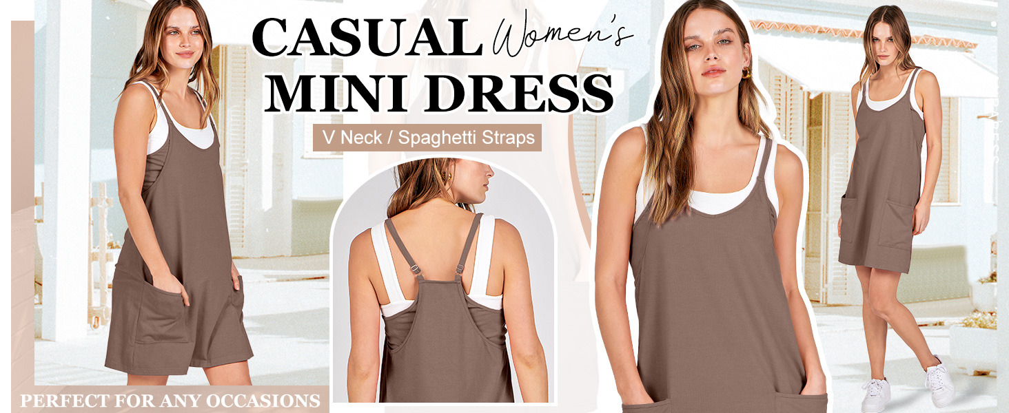 Summer Sleeveless Mini Dress