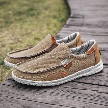 ⏰Promotion 70% OFF--Men's Lightweight Comfort Ergonomic Memory Foam Insole Slip On Loafer Walking Shoes