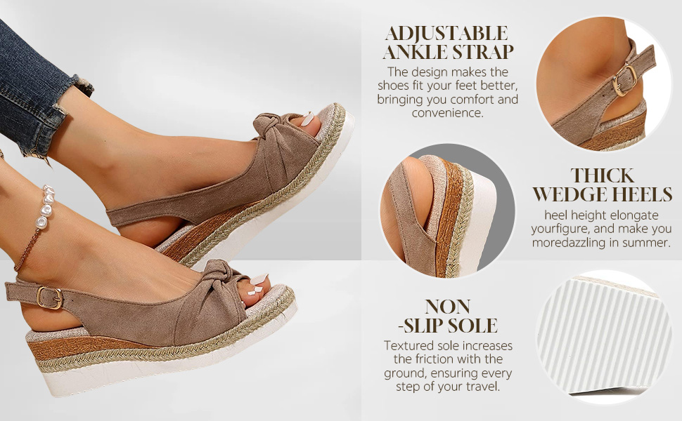 Wedge Heels Summer Dressy