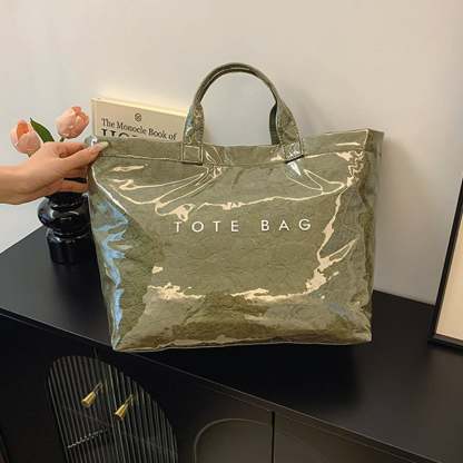 🔥 Last Day 49% OFF - 👜Designer Direct Sales👜Women's Letters Print Tote Bag⏰.