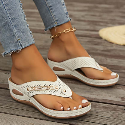 🔥LAST DAY 70% OFF🔥Women's Summer New European and American Style Anti-slip Pain Relief Orthotic Sandals