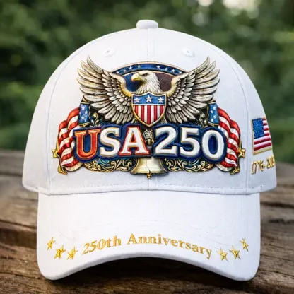 Eagle & Liberty Bell - 250th Anniversary of the Founding of the United States Cap