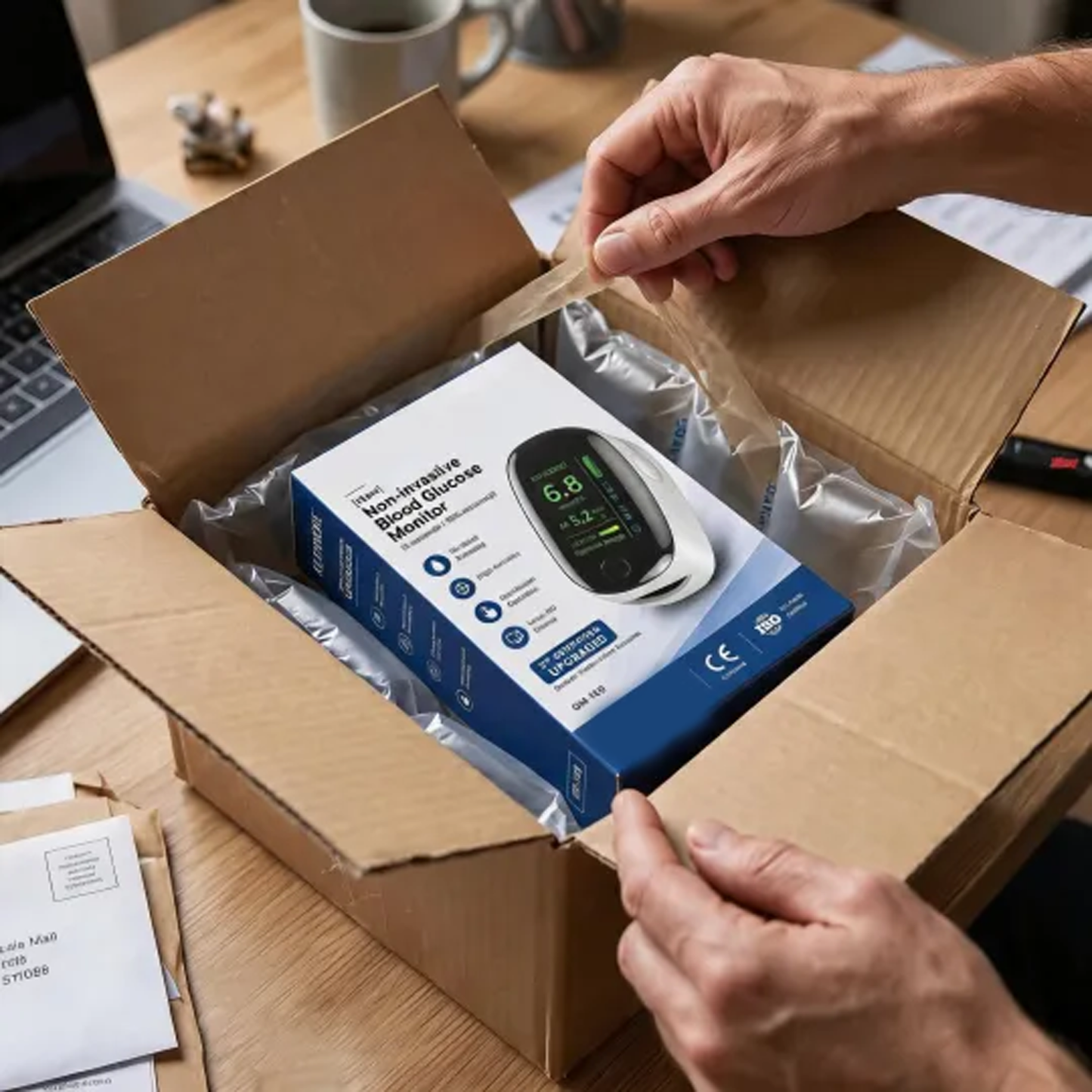 2026 Non-Invasive 5-Second Real-Time Metabolic Tracking Device – 99% Accuracy