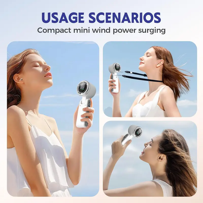 World Cup Special Edition Handheld High-Speed ​​Turbine Fan