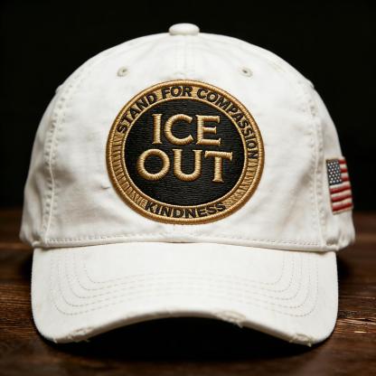 “ICE OUT” Embroidered Baseball Cap