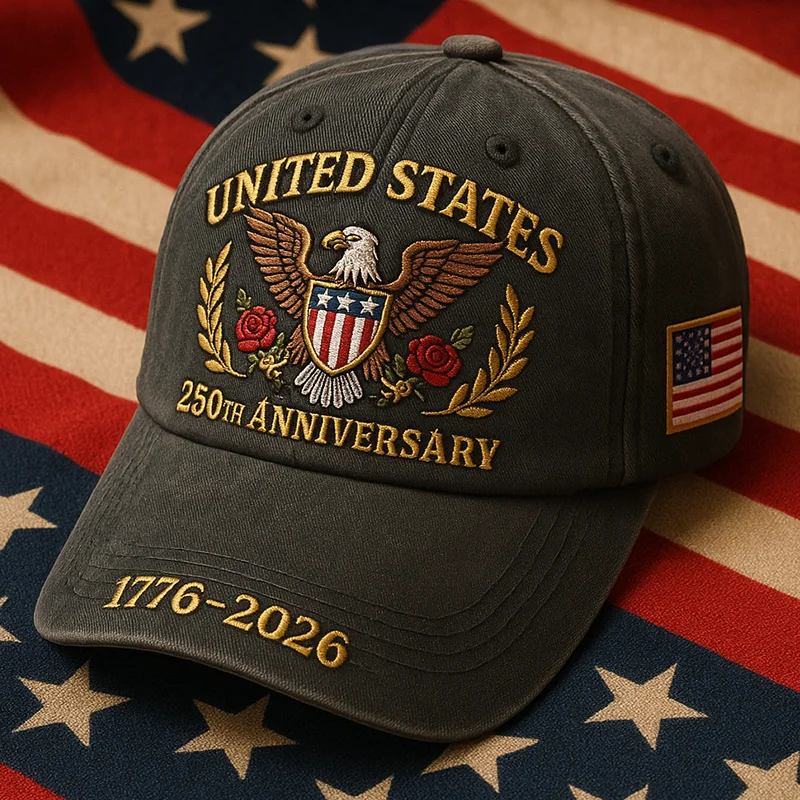 🦅Eagle & Liberty – United States 250th Anniversary Hat(Breathable & Lightweight Comfort & Unisex Fit)