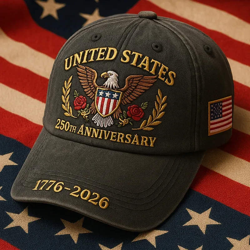 🦅Eagle & Liberty – United States 250th Anniversary Hat(Breathable & Lightweight Comfort & Unisex Fit)