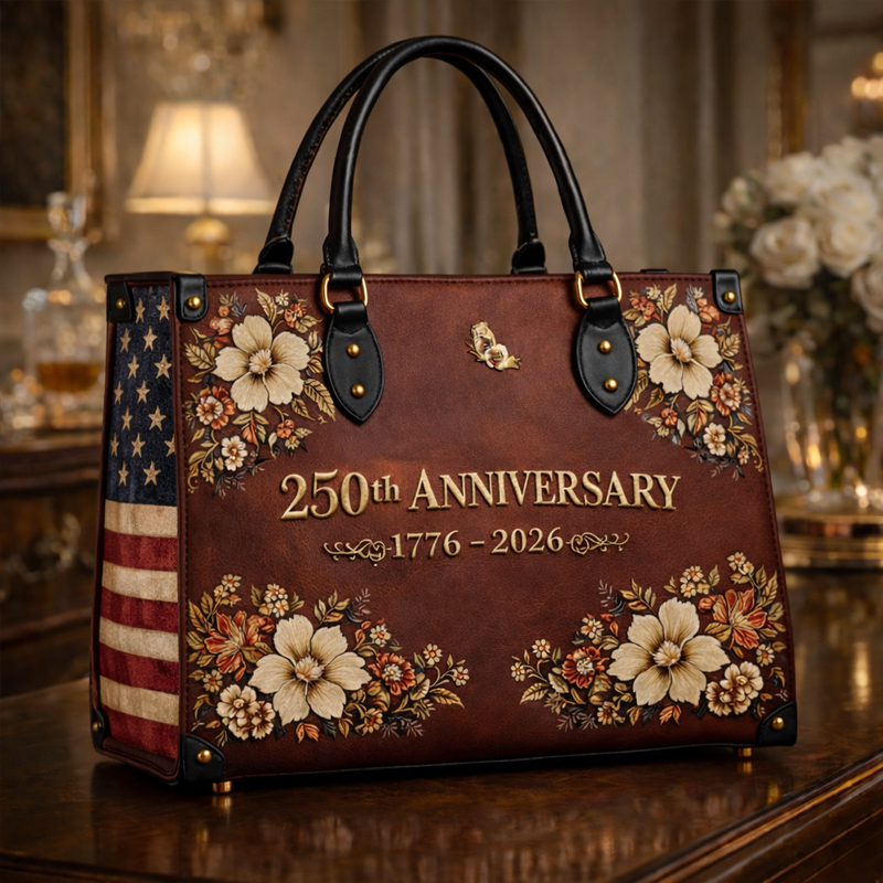 US 250th Anniversary Floral Handbag
