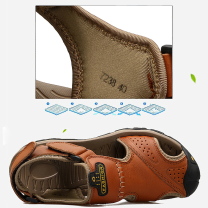 ⏰Promotion 70% OFF--MEN'S BREATHABLE COMFY CASUAL BEACH SANDALS