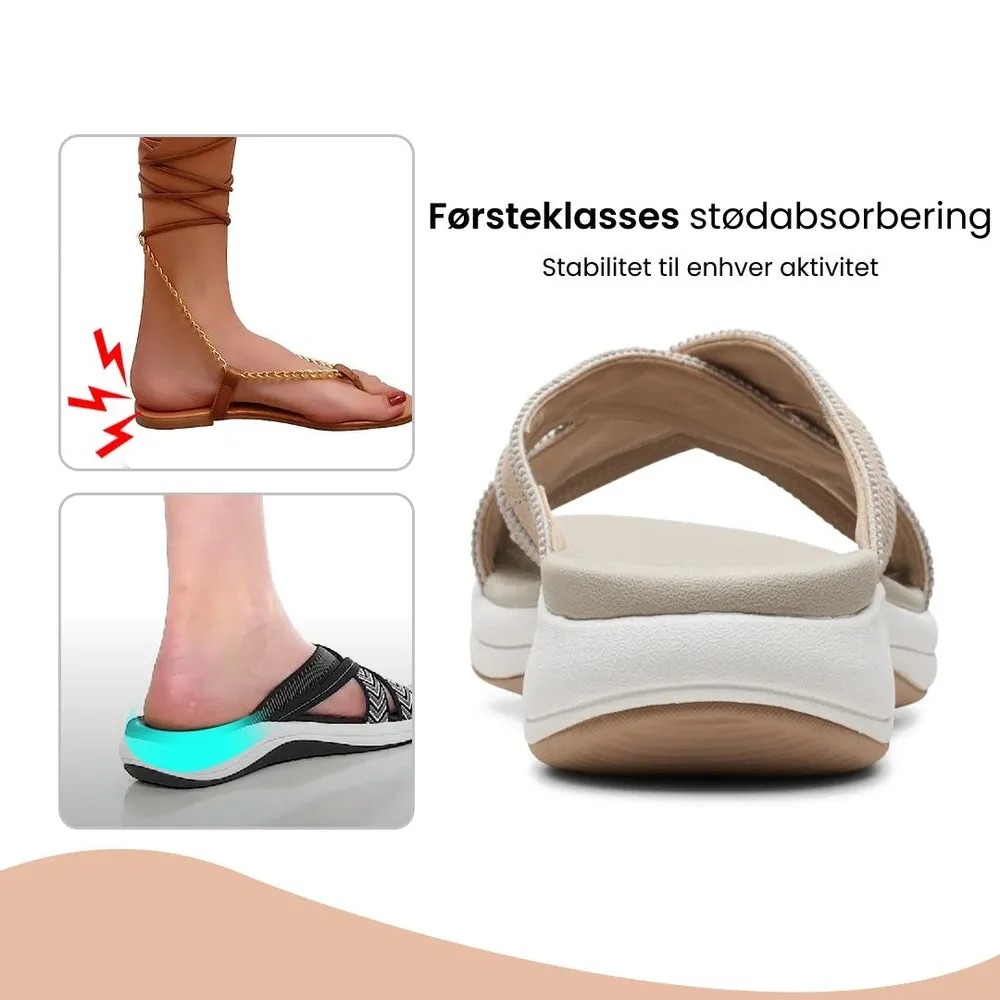 👍Last Day Promotion 70% OFF – 2025 🌹 Orthopedic Sport Slide Sandals