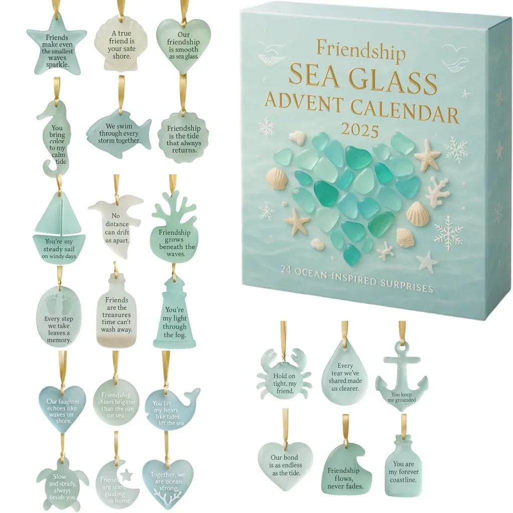 🌊Friendship Sea Glass Advent Calendar 2025