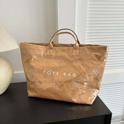 🔥 Last Day 49% OFF - 👜Designer Direct Sales👜Women's Letters Print Tote Bag⏰.