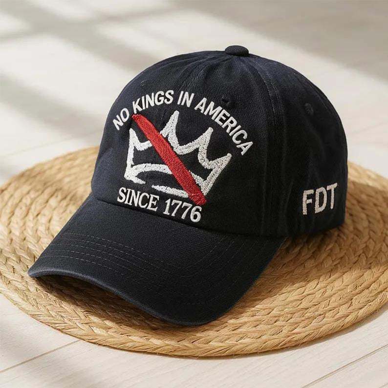 NO KINGS IN AMERICA SINCE 1776 Cap �C America��s Freedom Hat