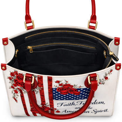 American Faith Leather Handbag