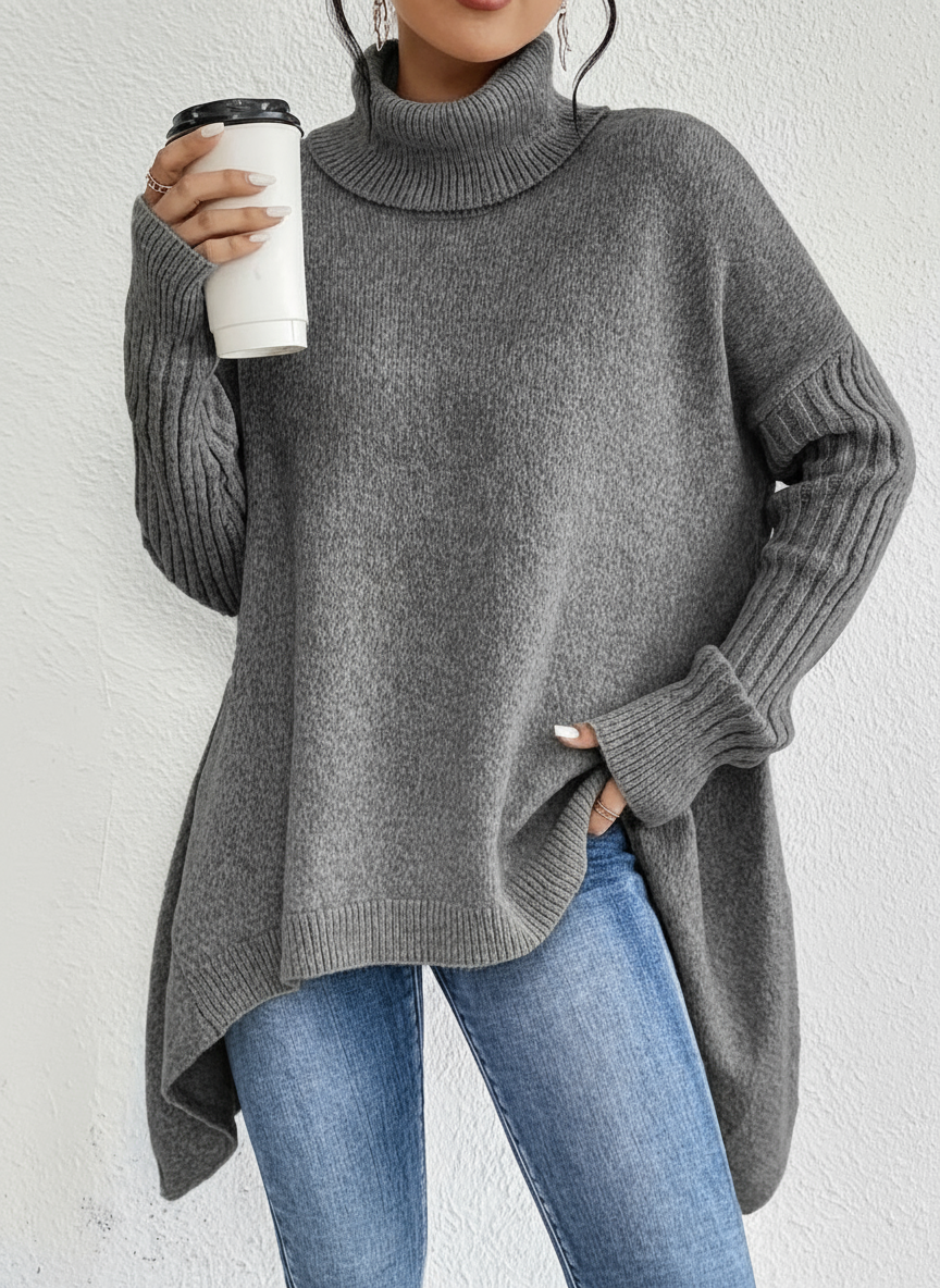 Brigitte – Long Turtleneck Sweater