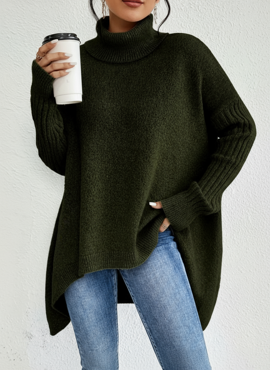 Brigitte – Long Turtleneck Sweater