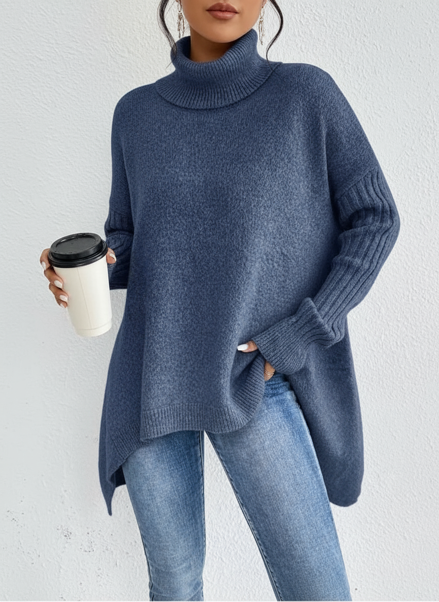 Brigitte – Long Turtleneck Sweater