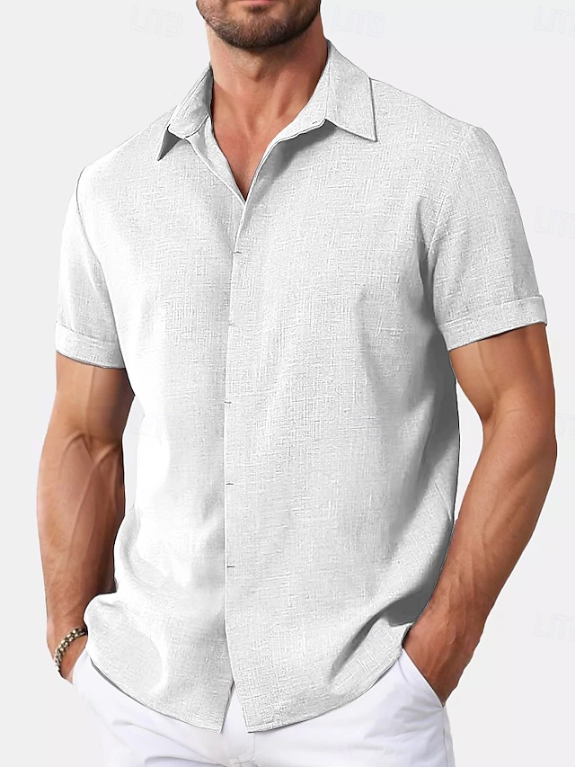 Stylish Men's Breathable Beach Shirt for Summer