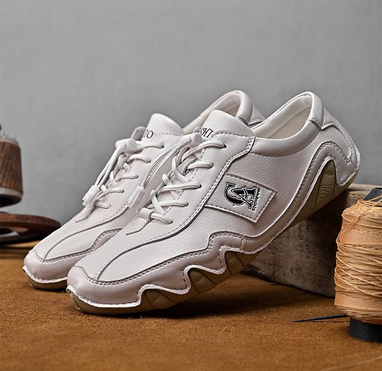 Last day 70% off 🔥⏱️Halloween sale⏱️🔥Men's Orthopedic Arch Support Genuine Leather Soft Sole Slip-On Loafers