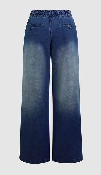 New Women's Casual Slim Straight Jeans High Elasticity Cotton Polyester Denim Jeans