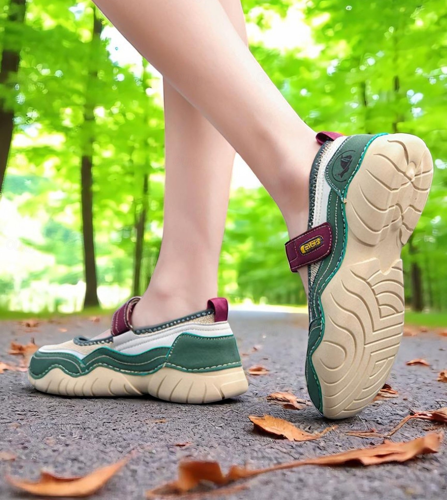 Komfortsko for dame til g&aring;rdsarbeid &ndash; slitesterke utend&oslash;rssko for innh&oslash;stingsfester, hagearbeid og lange dager i rustikk terreng 2025 - kr. 469 -P3