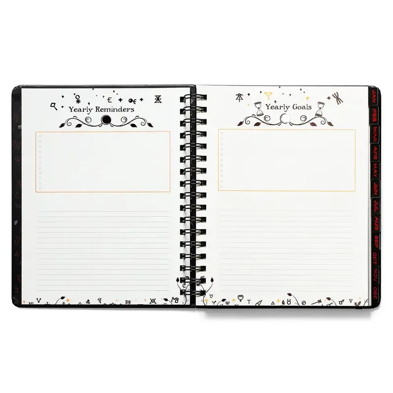 💥Limited Inventory Available! 📚🧙‍♀️Waiting for the Night 2026 Weekly Planner🧹HARDCOVER BOOK