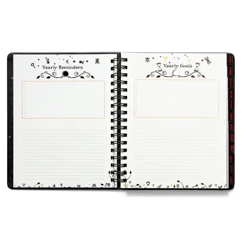 💥Limited Inventory Available! 📚🧙‍♀️Waiting for the Night 2026 Weekly Planner🧹HARDCOVER BOOK