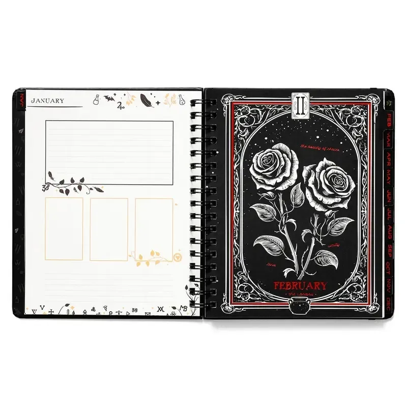 💥Limited Inventory Available! 📚🧙‍♀️Waiting for the Night 2026 Weekly Planner🧹HARDCOVER BOOK