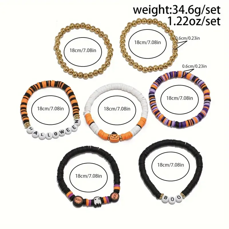 ✨7-Piece Protection & Good Luck Bracelet Set 💖