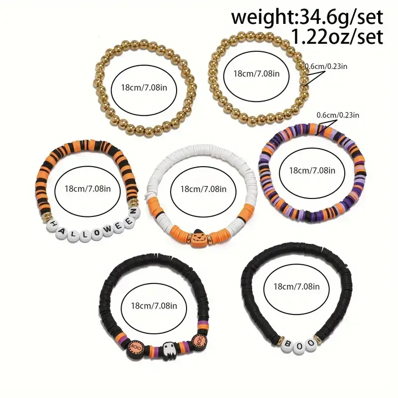 ✨7-Piece Protection & Good Luck Bracelet Set 💖