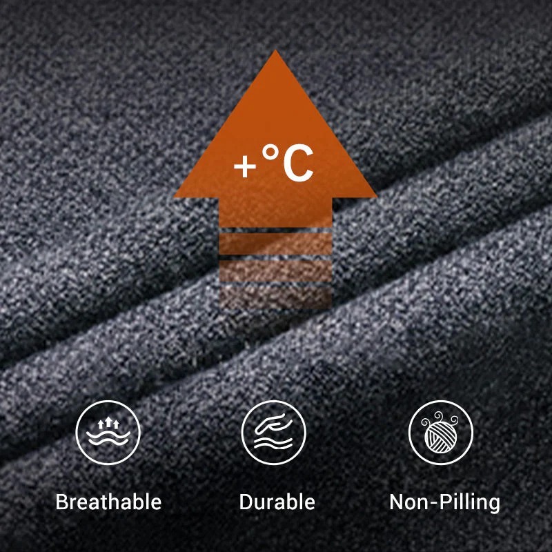 🍂 Early Fall Deal 49% OFF 🍂 Men's Pure Cotton Faux Two-Piece Lapel Long-Sleeve Tops