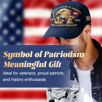 Eagle & Liberty – United States 250th Anniversary Hat