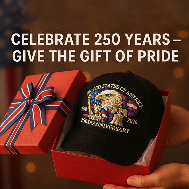 Eagle & Liberty – United States 250th Anniversary Hat