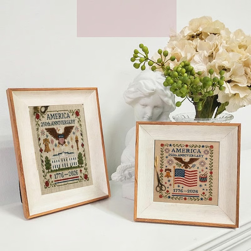 US 250th Anniversary Cross Stitch Kit