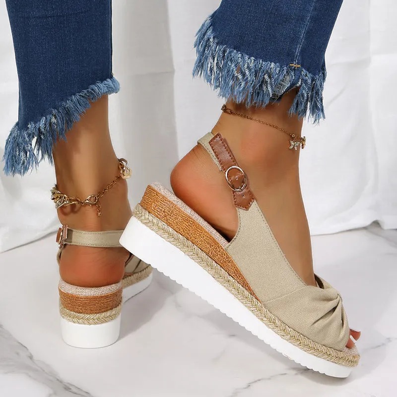 ONLY TODAY 50% OFF 🔥 Paris Casual Flatform Daily Comfy Memory Sandals